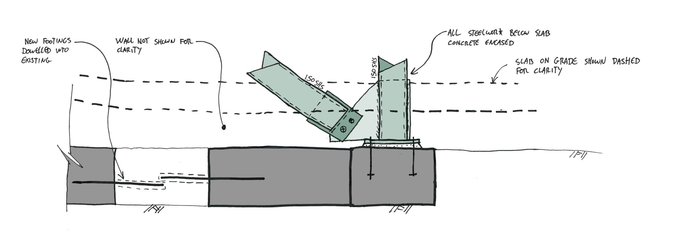 Concept detail sketch Drawing